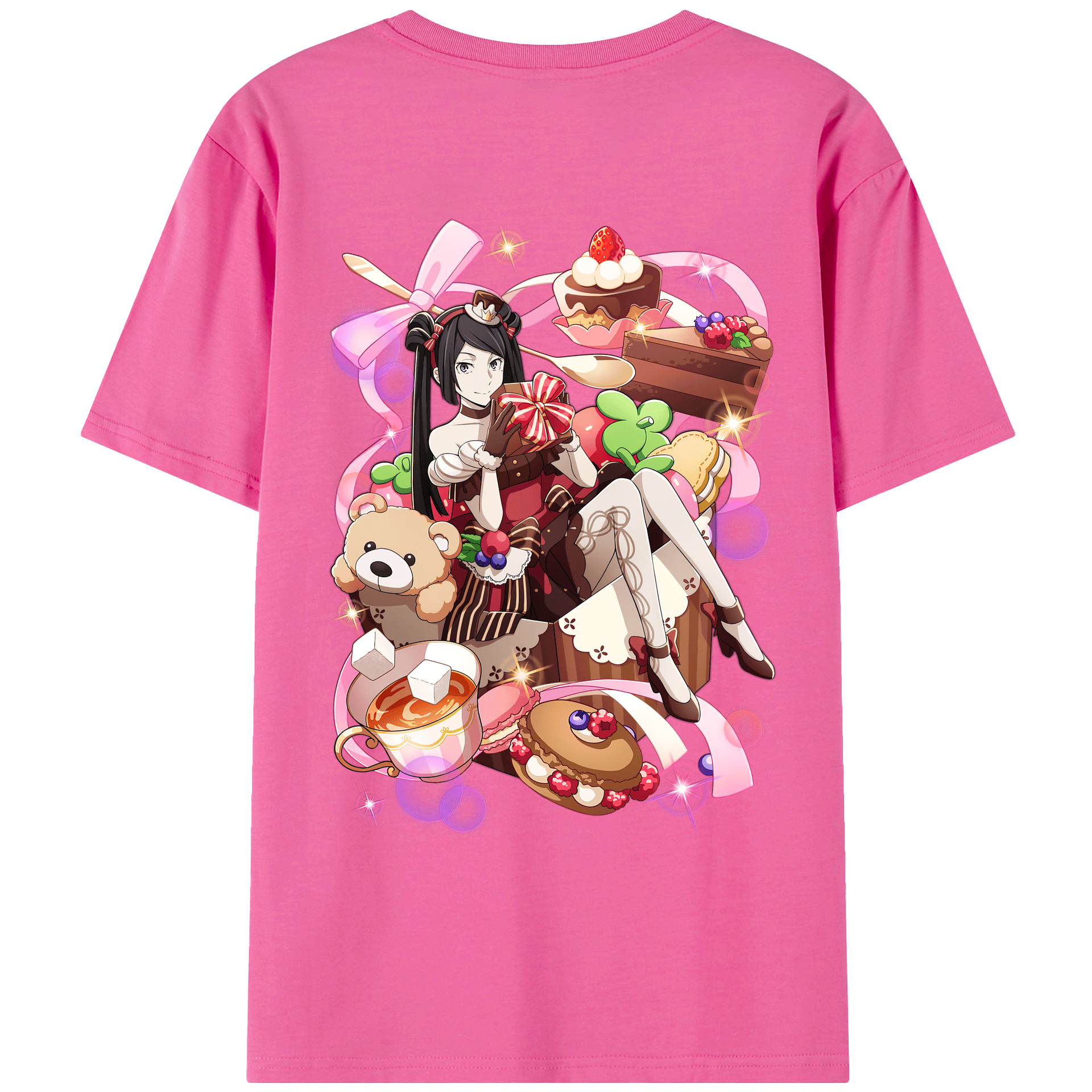 （画像用） 文豪ストレイドッグス Bungo Stray Dogs レディース半袖Tシャツ(バックプリント)